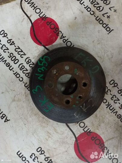 Тормозной диск на honda civic EK3