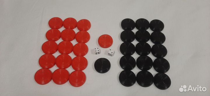 Фишки для нард набор без доски