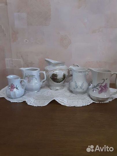 Молочники фарфор ссср, гдр