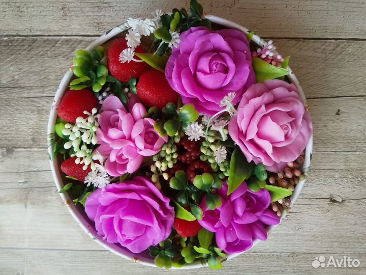 Мыльный букет