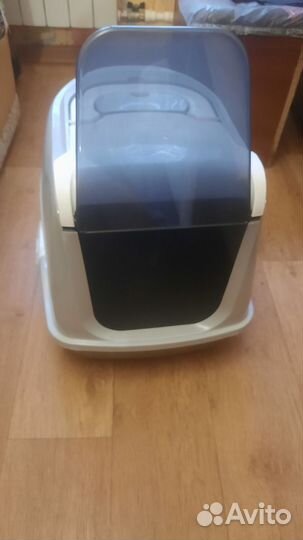 Кошачий туалет закрытый