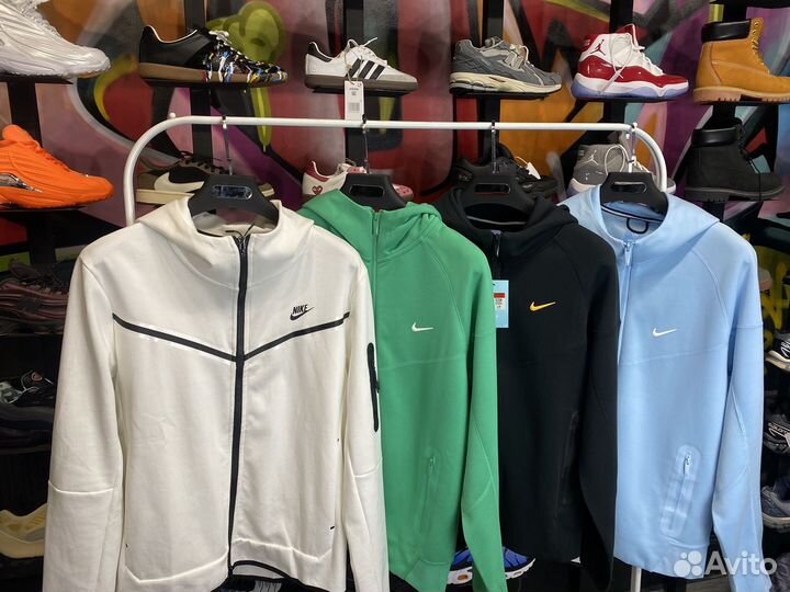 Зип худи nike tech fleece