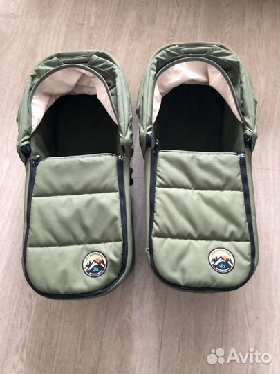 Люльки для коляски bumbleride indie twin