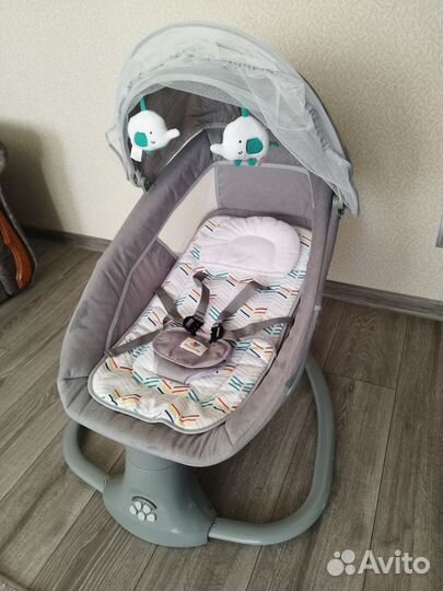 Детские качели шезлонг