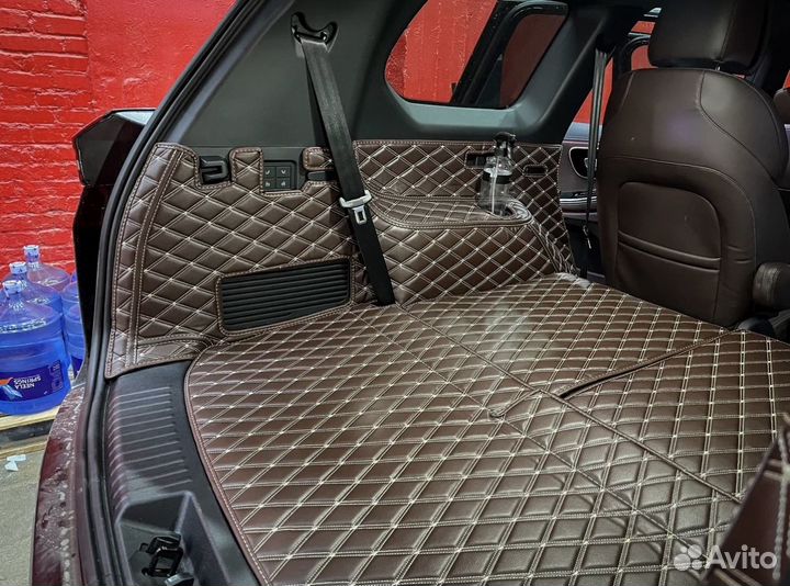 3Д коврики в багажник Exeed VX 2024 6