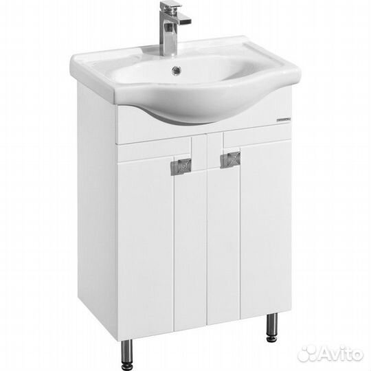 Тумба с раковиной для ванной 60 см