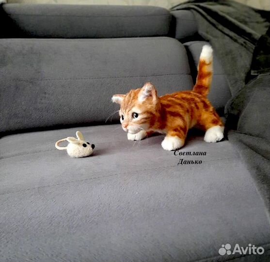 Котята, игрушки ручной работы