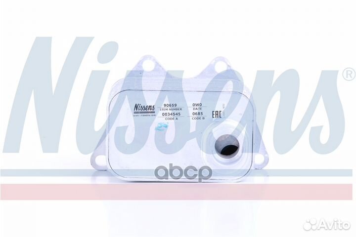 Масляный радиатор Seat Altea (2004) 1.8 Fsi/Tsi