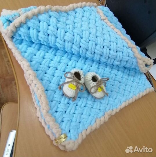 Плед детский плюшевый на заказ