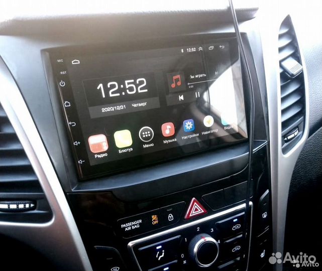 Магнитола Hyundai i30 USB Bt WiFi