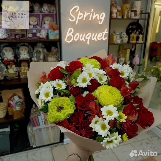 Букет эквадор розы гортензия