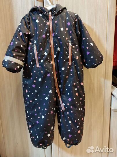 Зимний комбинезон для девочки 86