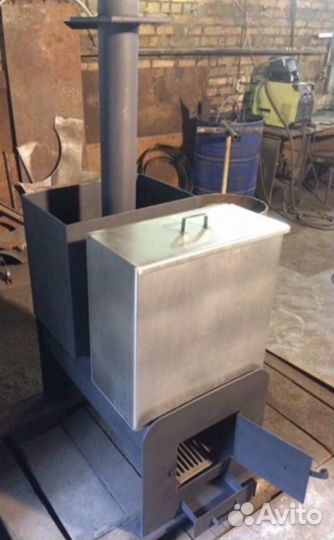 Печь для бани на 2 помещения