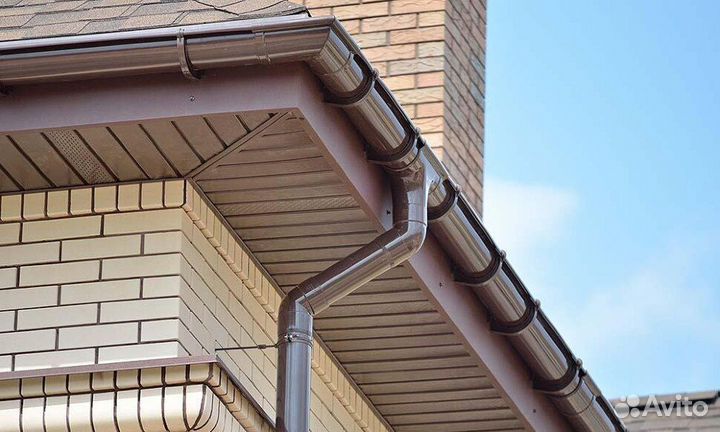 Водосток металл и пластик для вашего дома