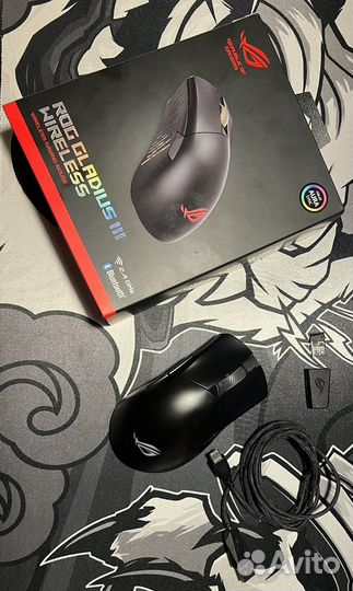 Asus rog gladius iii wireless разбор/комплект