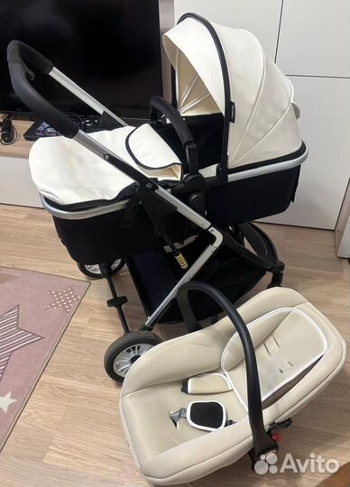 Коляска 3 в 1 бу