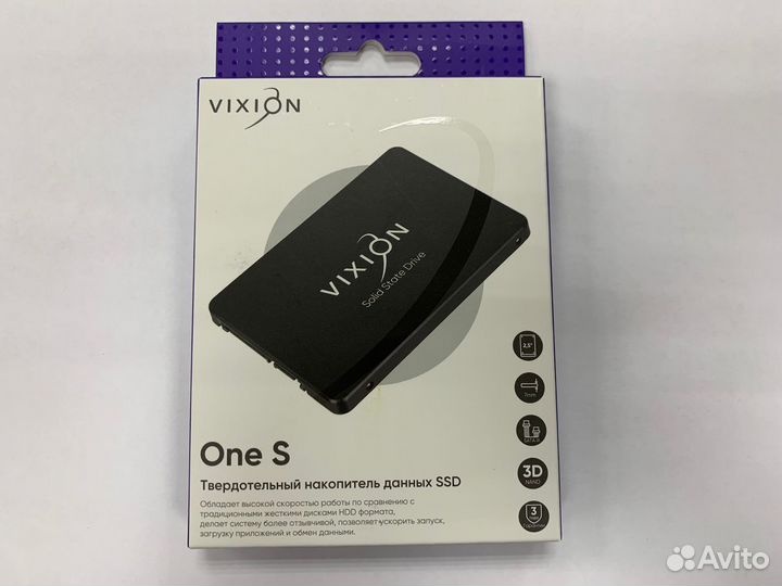 Внутренний SSD Vixion SATA III 256Gb 2.5