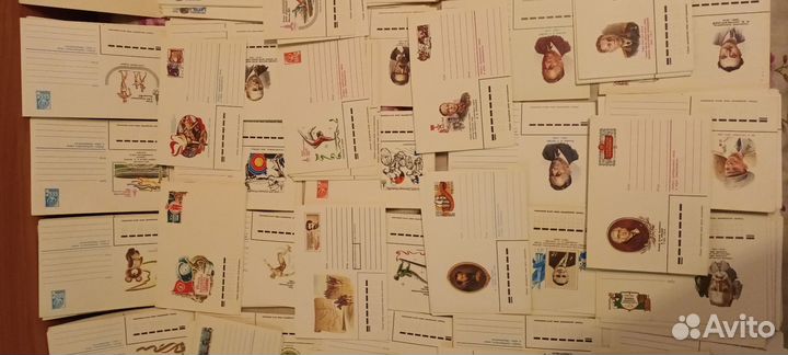 Конверты, почтовые карточки первого дня