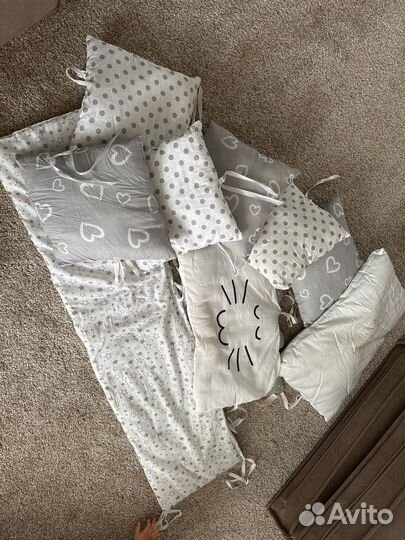 Бортики в кроватку