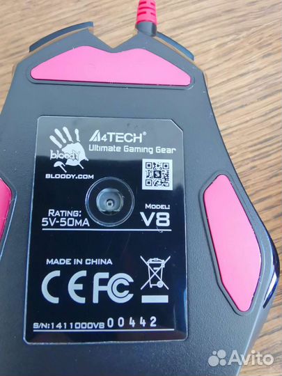 Игровая мышь bloody 4 tech