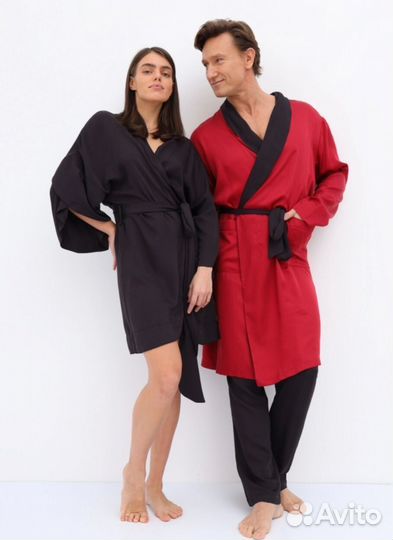 Халат мужской с брюками новый