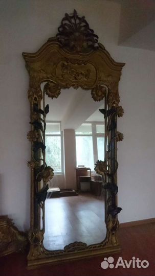 Зеркало старинное напольное