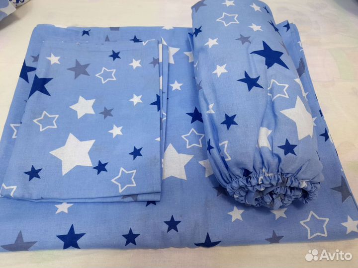 Бортики в детскую кроватку