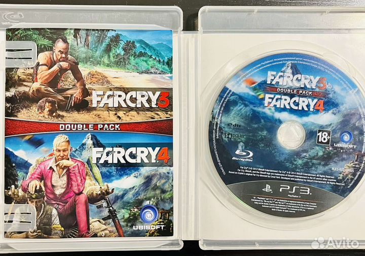 Far Cry 3 + Far Cry 4 Double Pack Ps3