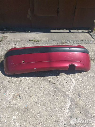 Бампер задний citroen c3
