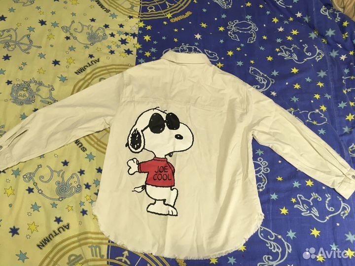 Рубашка zara джинсовая детская