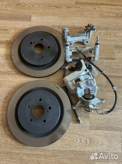 Lexus rx 300 2021 Новые задние тормоза