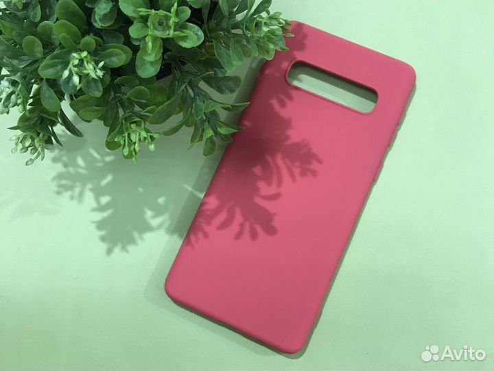 Чехол силиконовый Samsung S10