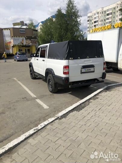 УАЗ Pickup 2.7 МТ, 2019, 130 000 км