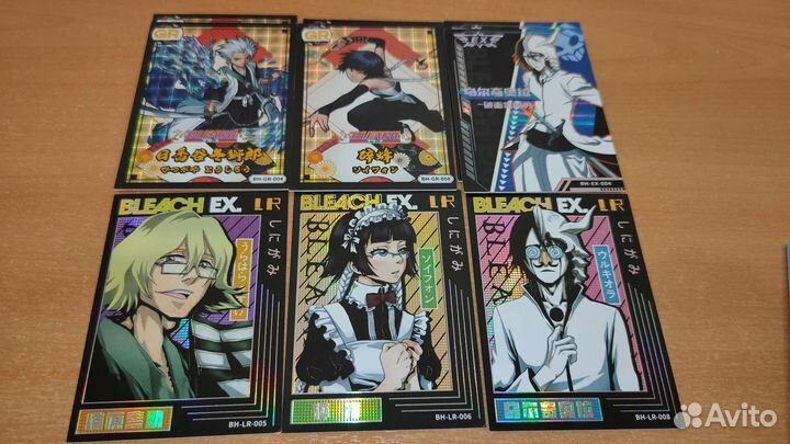 Карточки блич тысячелетная война bleach