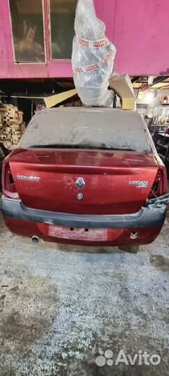 Крышка багажника renault logan 1 фаза 1