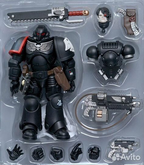 Фигурка JoyToy. Warhammer 40K Raven Guard Interces