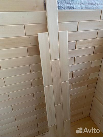 Стеновой паркет из липы