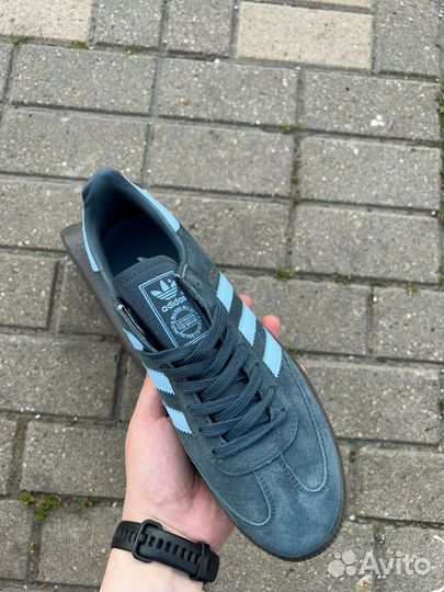 Кроссовки adidas spezial Moscow navy blue замш 44