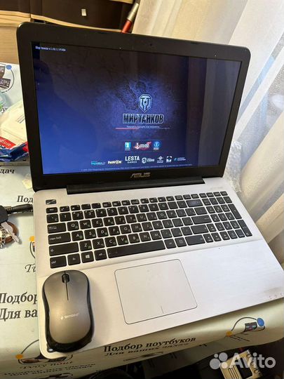 Ноут для танков, WOT, asus core I7 4510u/6gb