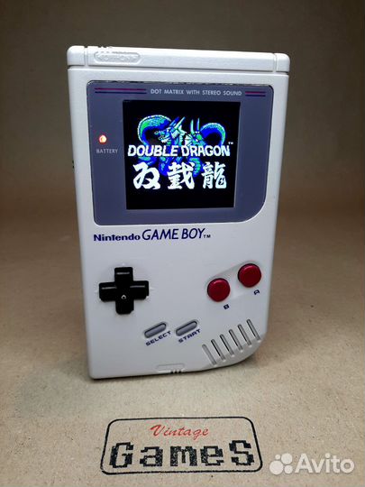 Оригинальный Game Boy DMG-01 с дисплеем IPS V5
