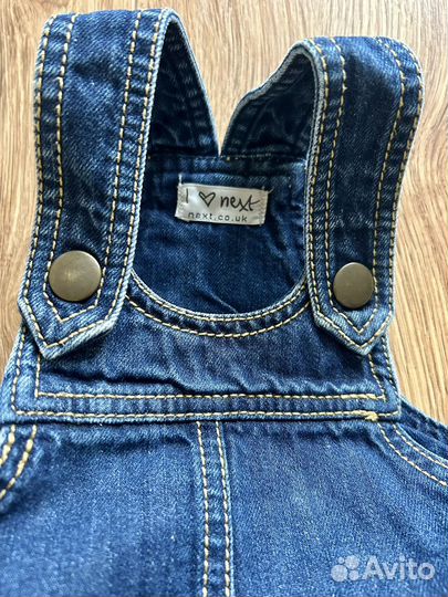 Джинсовый сарафан Next 80