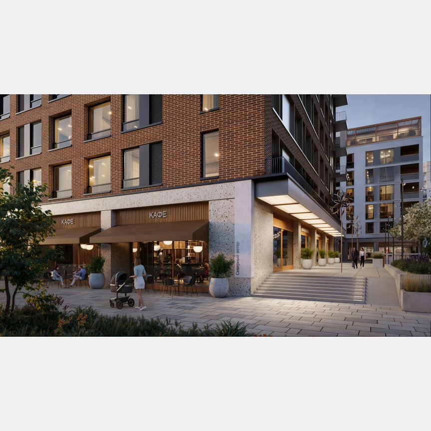 1-к. квартира, 45,1 м², 6/16 эт.