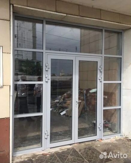 Надежные алюминиевые двери