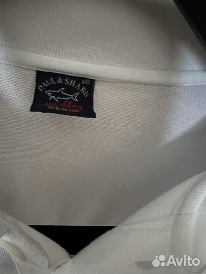 Paul shark поло новые оригинал 3xl