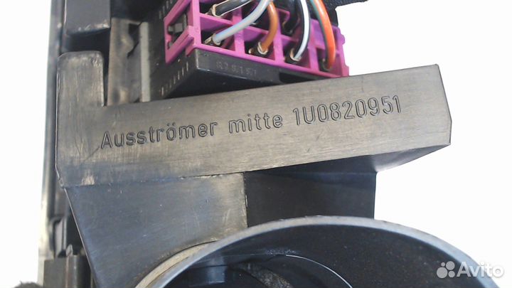 Дефлектор обдува салона Skoda Octavia Tour, 2003