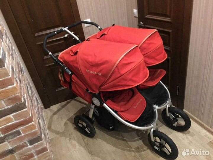 Коляска для двойни/погодок Bumbleride Indie twin