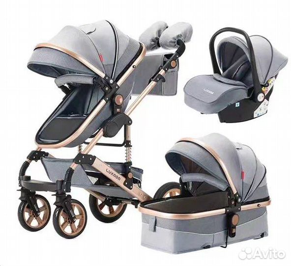 Коляска luxmom 3 в 1