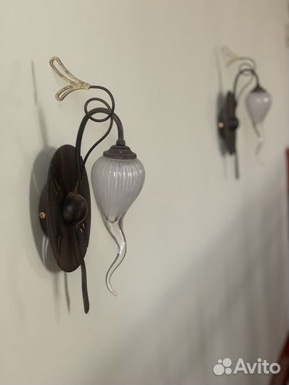 Люстра и 2 шт бра комплект