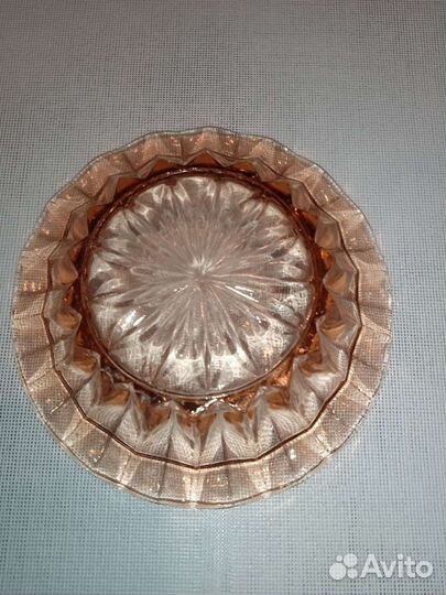 Розетка для варенья марганцевое стекло