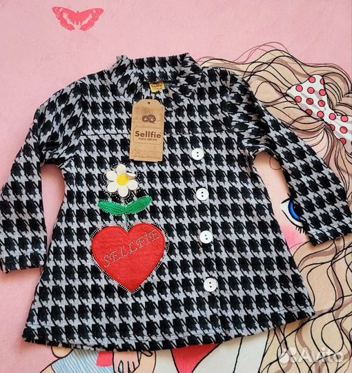 Кардиган для девочки 110р